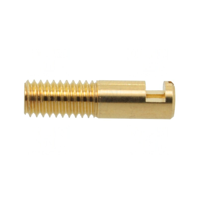 Soclu Banană 4mm 36A Aurit pentru Lipit | Electronic-mag.ro | Componente Electronice