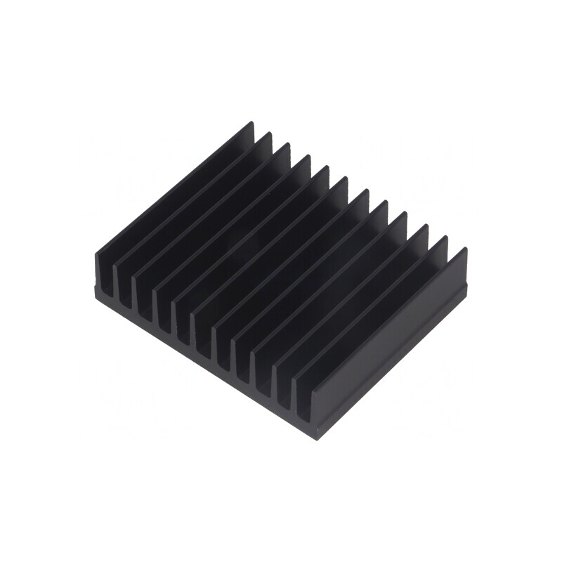 Radiator Negru cu Aripioare 50mm x 59,69mm | Electronic-mag.ro | Componente Electronice