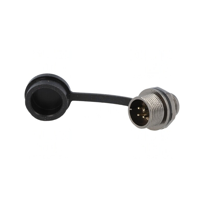 Soclu ST12 4-PIN IP67 5A 200V Lipire | Electronic-mag.ro | Componente Electronice