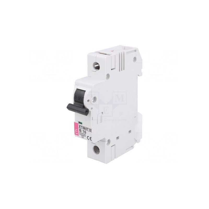 Întrerupător de supracurent 16A 1P 10kA 230/400V | Electronic-mag.ro | Componente Electronice