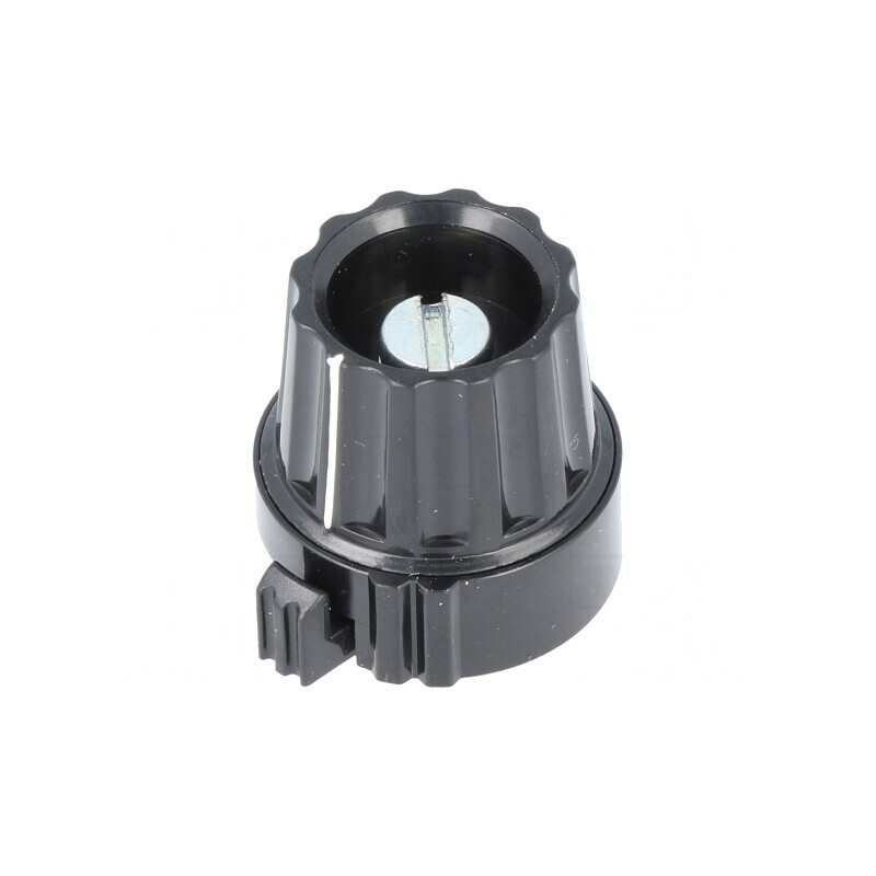 Buton de precizie negru 6mm | Electronic-mag.ro | Componente Electronice