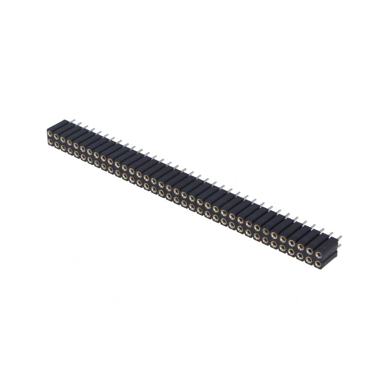 Soclu Şiruri Pini Mamă 72 Contacte 2,54mm | Electronic-mag.ro | Componente Electronice