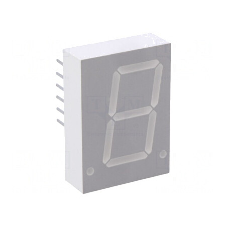 Afişaj LED 7 Segmente 20mm Roșu Catod | Electronic-mag.ro | Componente Electronice