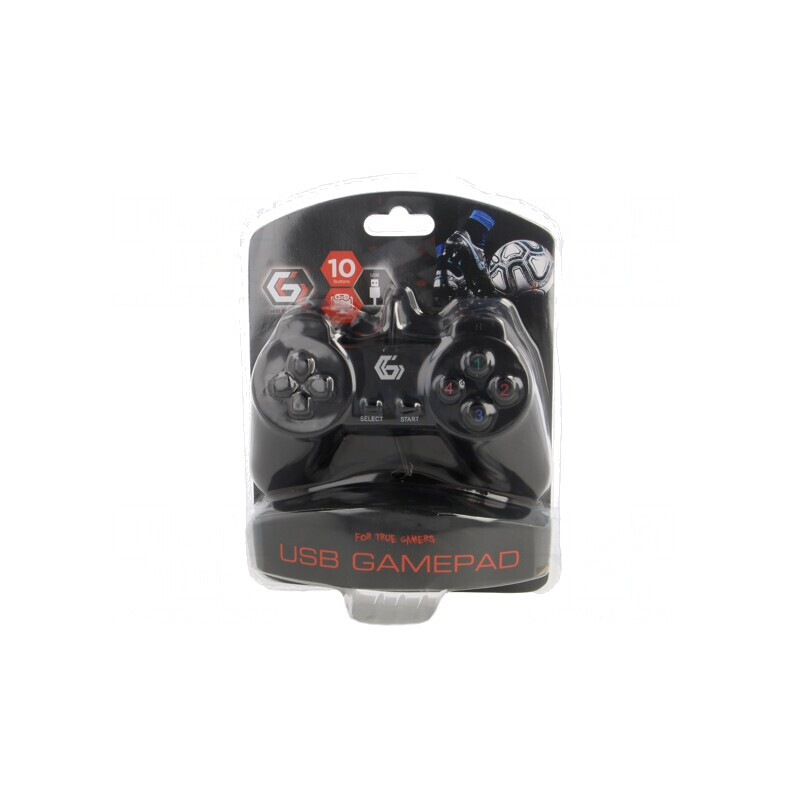 Gamepad negru USB cu 14 butoane și cablu 1,45m | Electronic-mag.ro | Componente Electronice Gamepad negru USB cu 14 butoane și cablu 1,45m | Electronic-mag.ro | Componente Electronice
