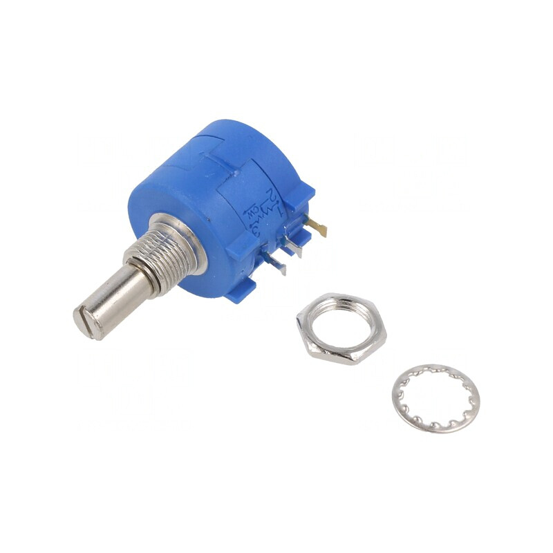 Potentiometru Axial Multiturn 5kΩ 2W Linear 6.3mm | Electronic-mag.ro | Componente Electronice