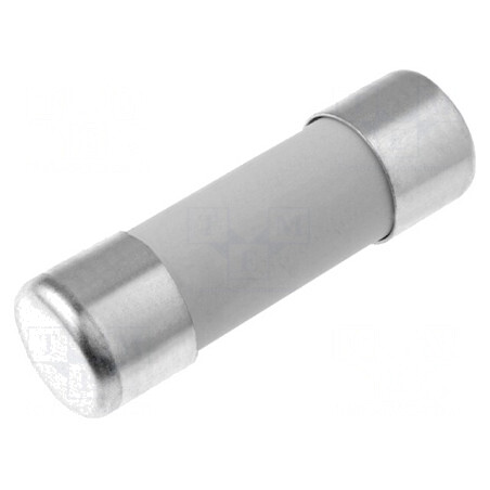 Siguranță gPV 10A 600VDC 10.3x38mm Cupru Argintat | Electronic-mag.ro | Componente Electronice