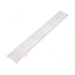 Lentilă LED Dreptunghiulară Transparentă 9,5mm | Electronic-mag.ro | Componente Electronice