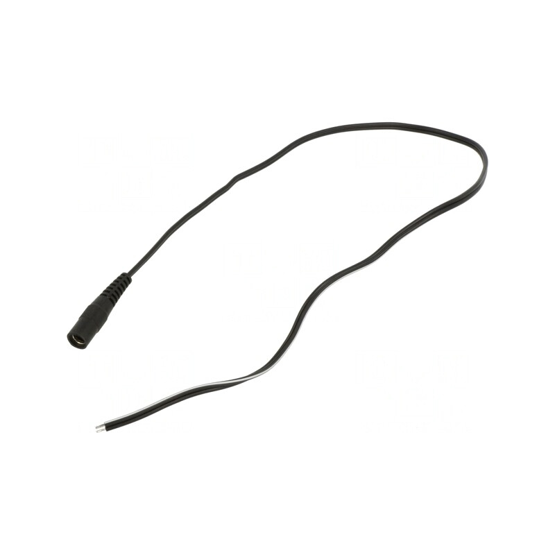 Cablu Alimentare DC 3,5/1,3 mm la 5,5/2,1 mm Negru | Electronic-mag.ro | Componente Electronice