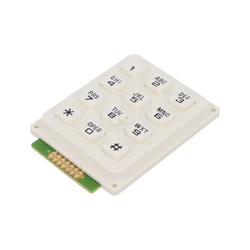 Tastatură 12 butoane 20mA | Electronic-mag.ro | Componente Electronice
