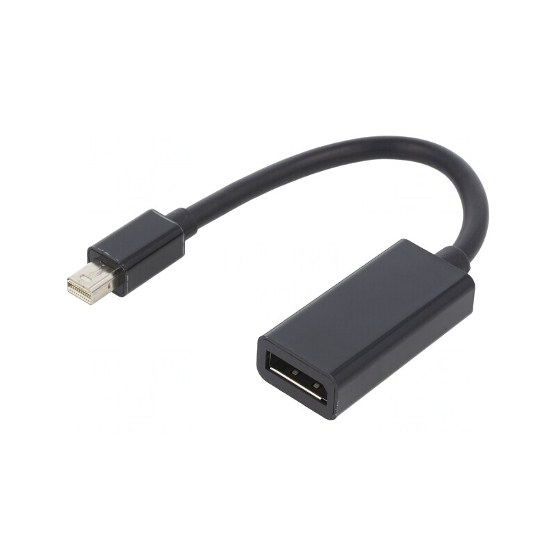 Adaptor DisplayPort 1.2 0,15m Negru | Electronic-mag.ro | Componente Electronice