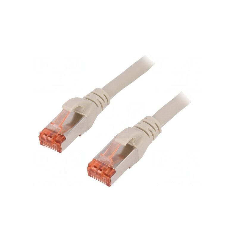 Cablu Patch S/FTP Cat6 3m LSZH Gri | Electronic-mag.ro | Componente Electronice