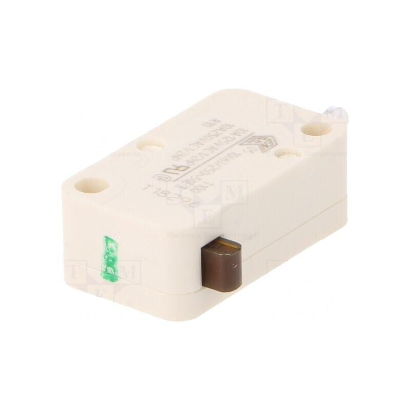 Microîntrerupător 10A/250VAC fără manetă SPST-NO | Electronic-mag.ro | Componente Electronice
