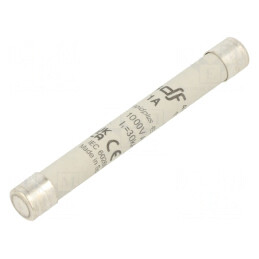 Siguranță ceramică industrială 1A 1kVAC 10x85mm | Electronic-mag.ro | Componente Electronice
