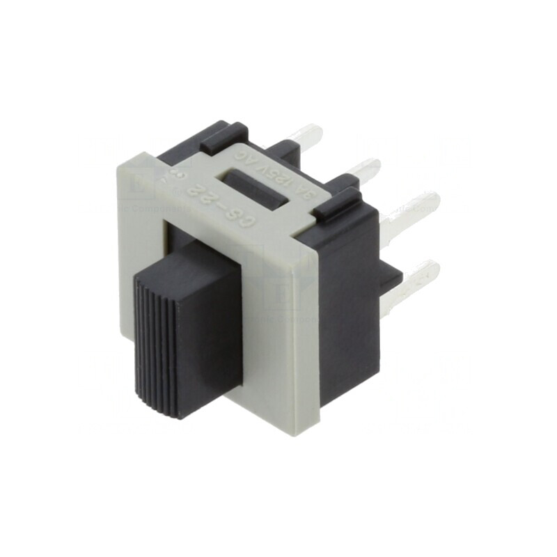Comutator glisant DPDT 2A/250VAC ON-ON | Electronic-mag.ro | Componente Electronice