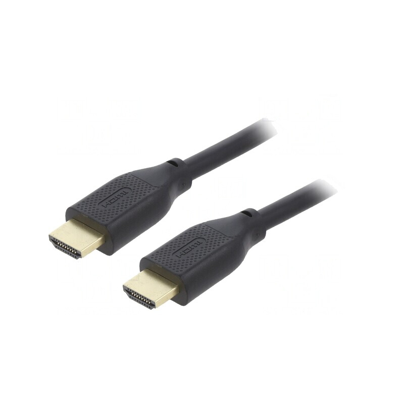 Cablu HDMI 2.1 Negru 2m | Electronic-mag.ro | Componente Electronice
