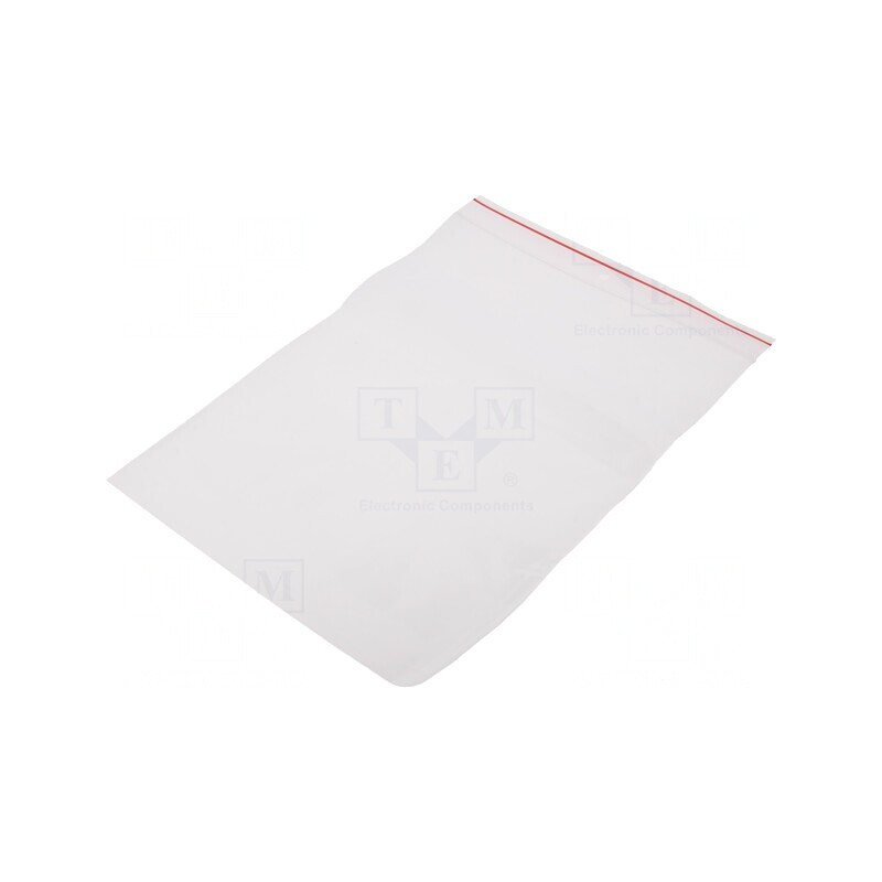 Pungă cu fermoar 230x170mm 45um polietilenă | Electronic-mag.ro | Componente Electronice