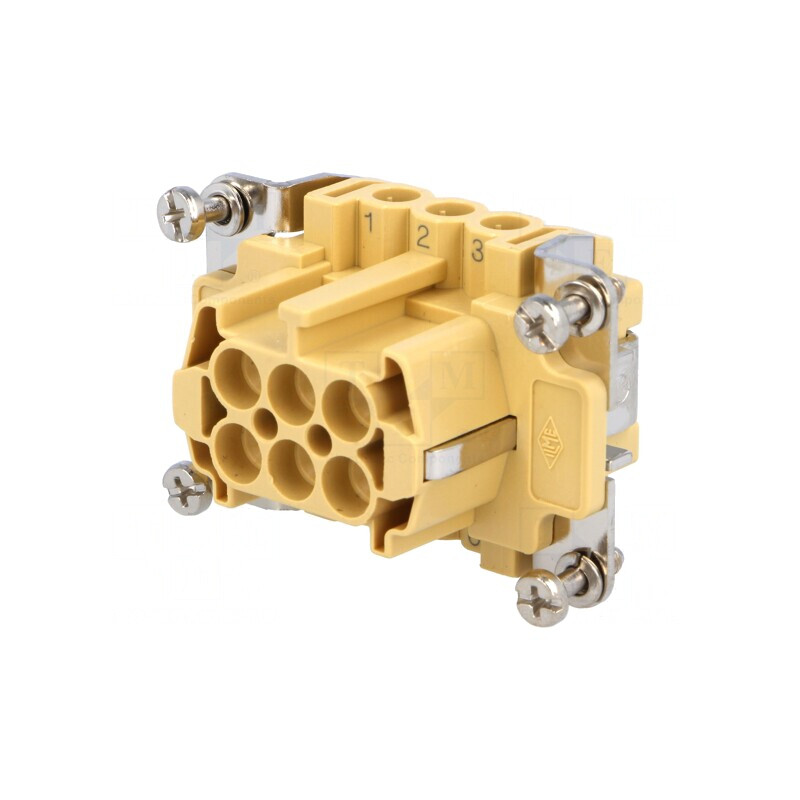 Conector HDC Mamă 6P 16A 500V | Electronic-mag.ro | Componente Electronice
