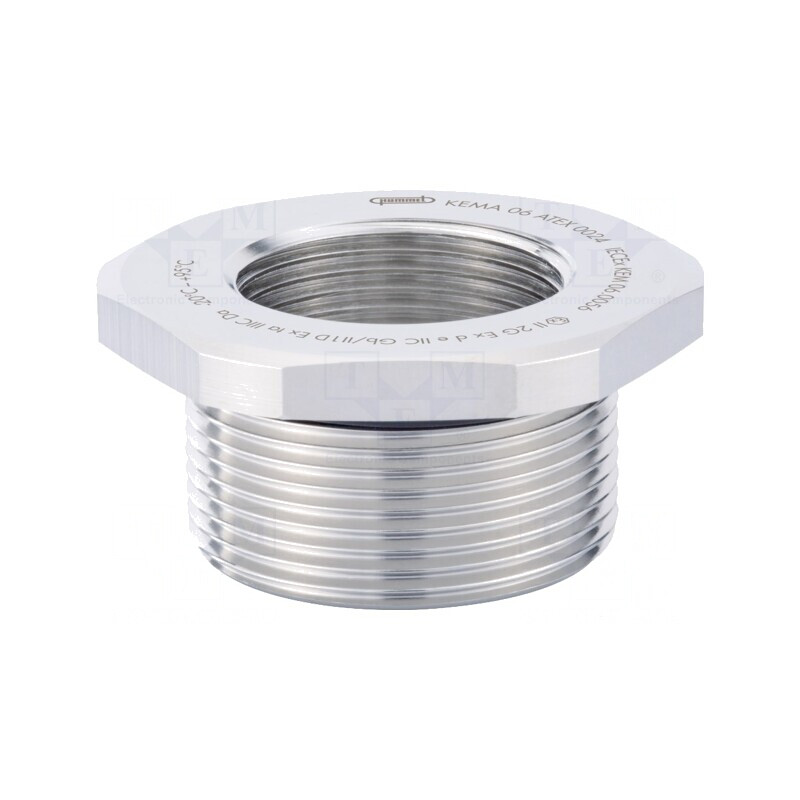 Reducție Filet M12 Alamă IP68 | Electronic-mag.ro | Componente Electronice