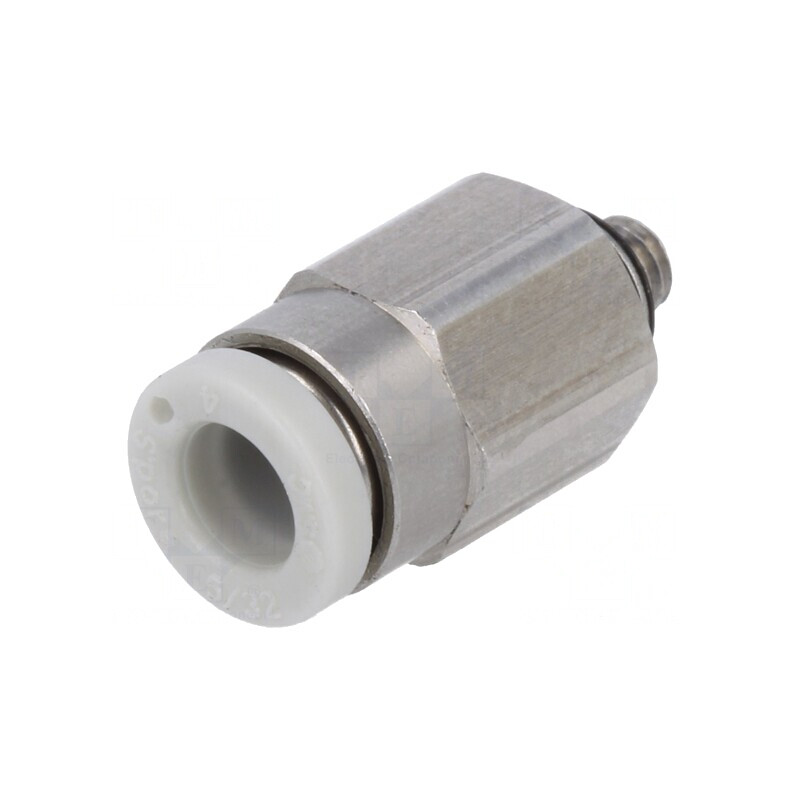 Racord push-in filetate, alamă, M3, 1-10 bar | Electronic-mag.ro | Componente Electronice