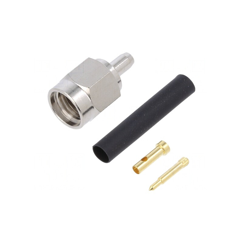 Mufă SMA Tată 50Ω RG178 Lipire Crimpată | Electronic-mag.ro | Componente Electronice