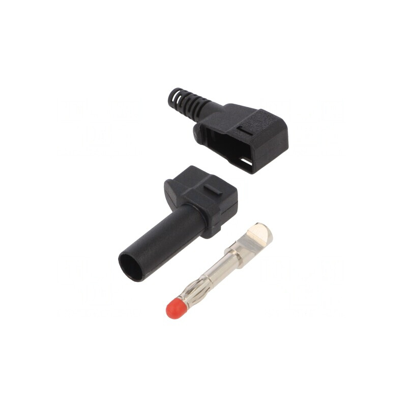 Mufă banană 4mm 32A neagră cu izolaţie | Electronic-mag.ro | Componente Electronice Mufă banană 4mm 32A neagră cu izolaţie | Electronic-mag.ro | Componente Electronice