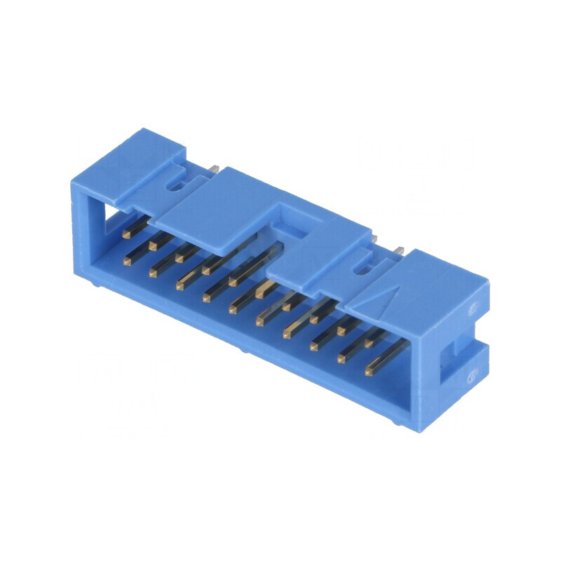 Soclu IDC THT aurit 20 pini 2.54mm 2x10 | Electronic-mag.ro | Componente Electronice
