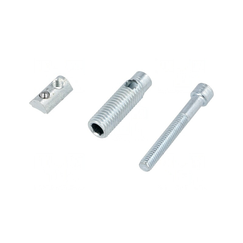 Şurub de Montare pentru Profile 5mm Oțel Zincat | Electronic-mag.ro | Componente Electronice