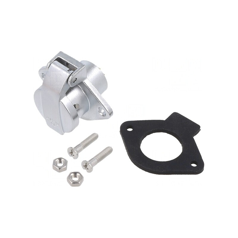 Soclu WY16 tată 10 pini IP67 5A aurit | Electronic-mag.ro | Componente Electronice