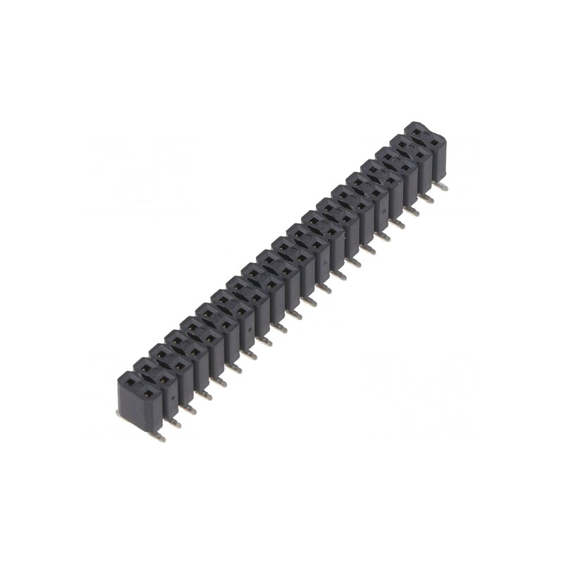Soclu pini mamă 40 pini drept SMT 2,54mm 2x20 5,5mm | Electronic-mag.ro | Componente Electronice