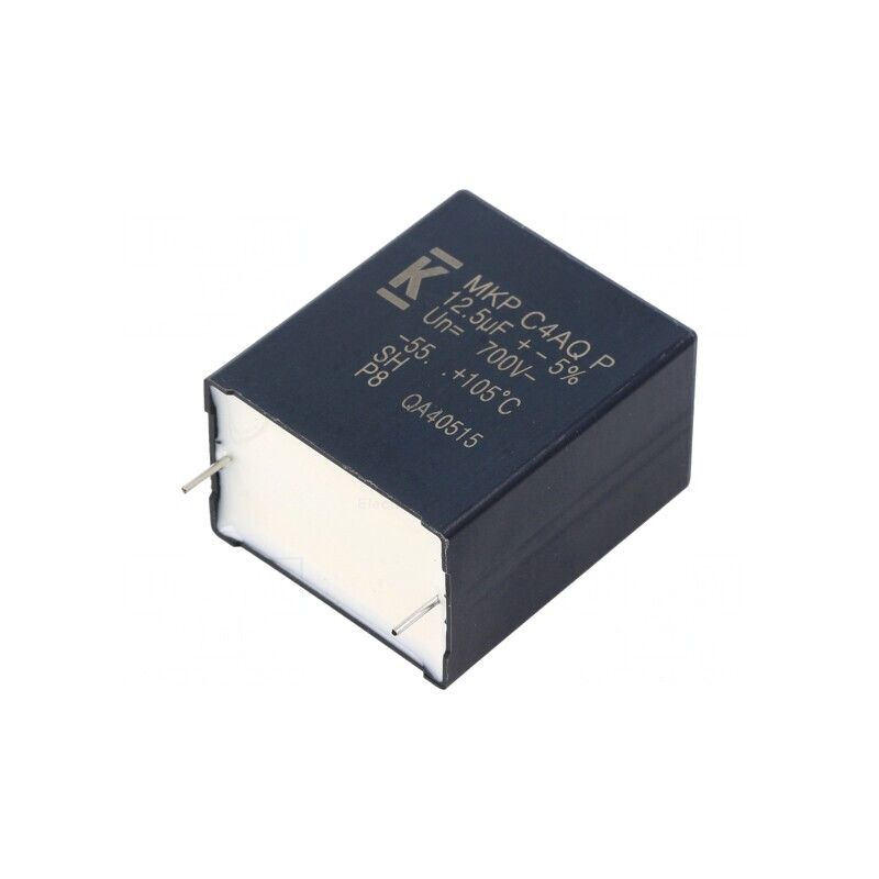 Condensator cu polipropilenă 12,5uF THT | Electronic-mag.ro | Componente Electronice