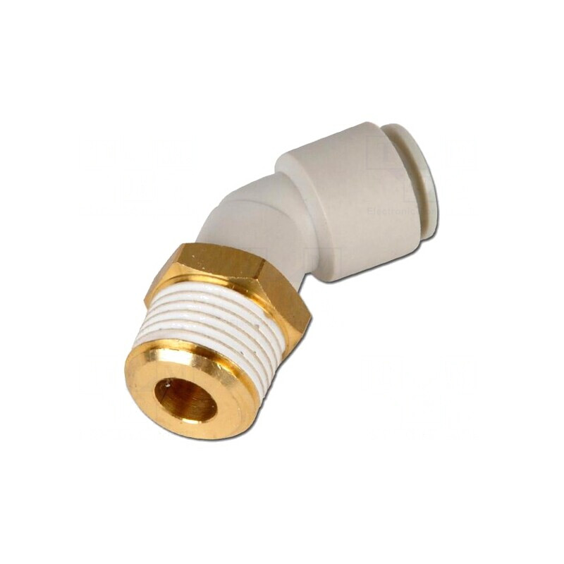 Racord Push-In 90° Filetat 1-10bar 5-60°C | Electronic-mag.ro | Componente Electronice