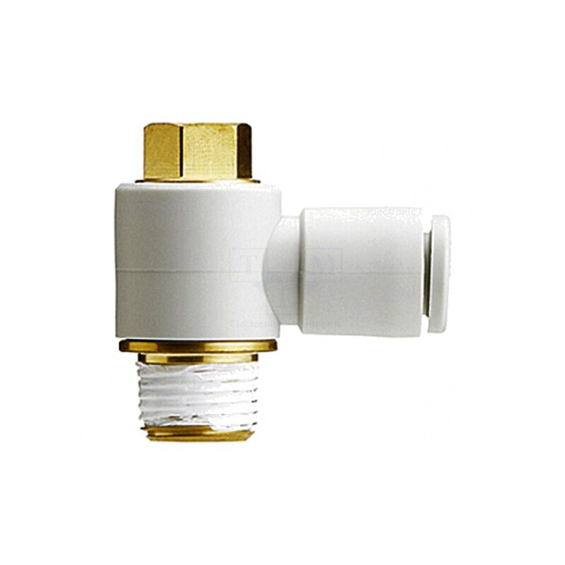 Racord Push-In Unghi 90° 1-10bar 5-60°C | Electronic-mag.ro | Componente Electronice