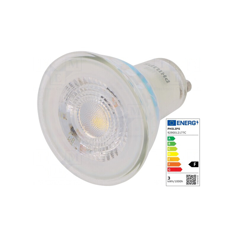 Lampă LED GU10 230lm 4000K 2,7W Alb Neutru | Electronic-mag.ro | Componente Electronice