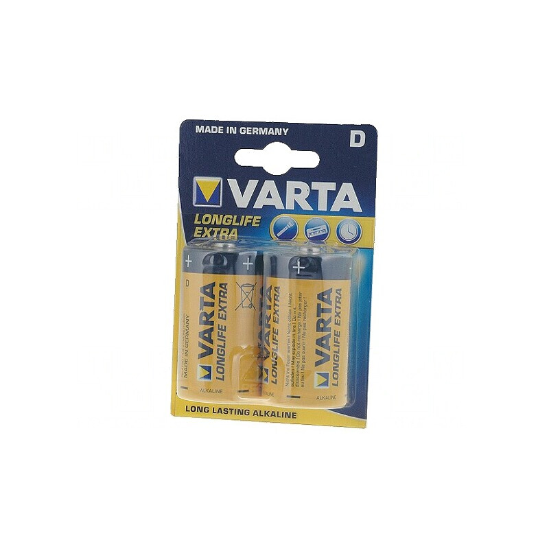 Baterie Alcalină 1.5V D Nereîncărcabilă 2 Bucăți LONGLIFE | Electronic-mag.ro | Componente Electronice