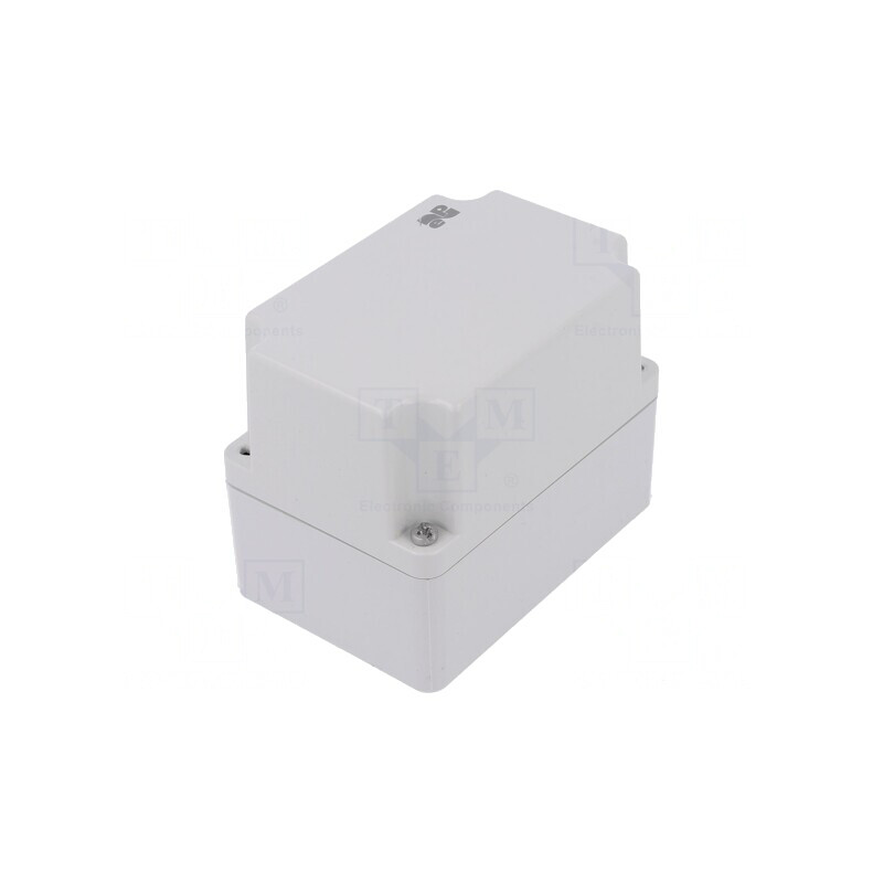 Carcasă Universală Gri IP65 75x110x90mm Industrială | Electronic-mag.ro | Componente Electronice