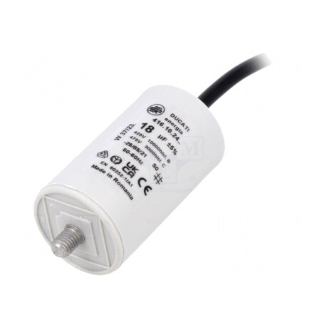 Condensator pentru Motoare 18uF 425VAC | Electronic-mag.ro | Componente Electronice