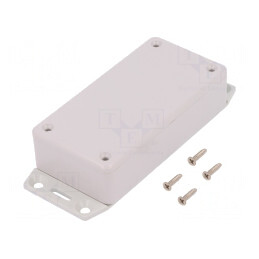 Carcasă Universală 50x100x25mm Gri IP54 | Electronic-mag.ro | Componente Electronice