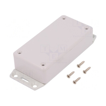 Carcasă Universală 50x100x25mm Gri IP54 | Electronic-mag.ro | Componente Electronice