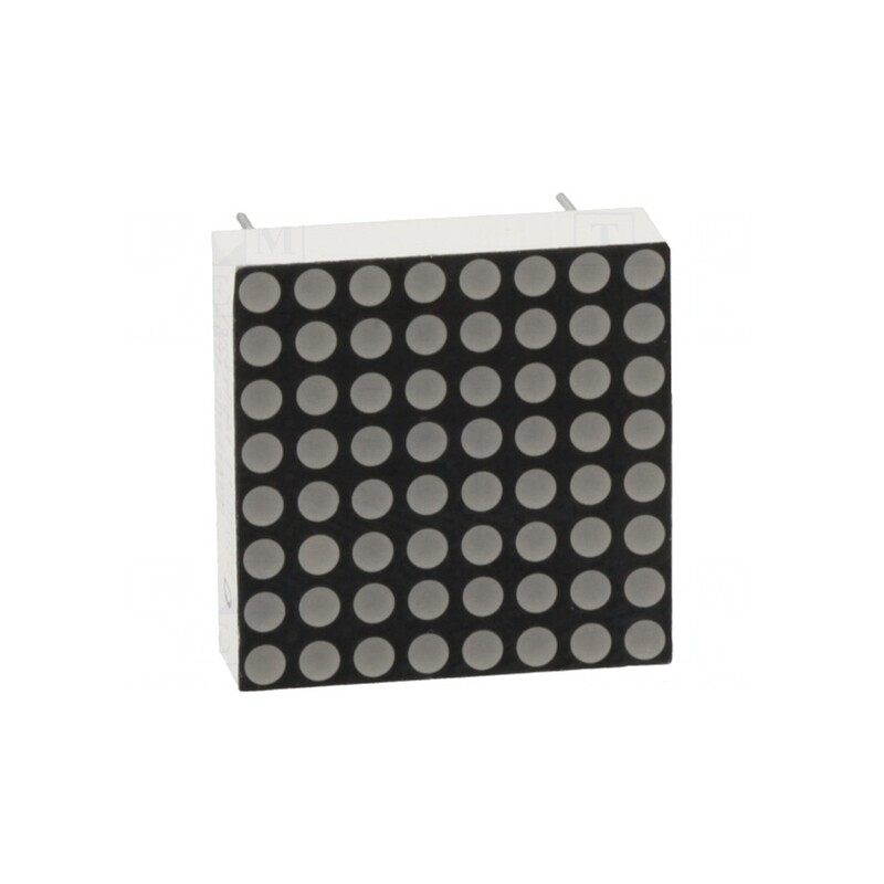 Afişaj LED matrice 8x8 albastru 20x20mm | Electronic-mag.ro | Componente Electronice