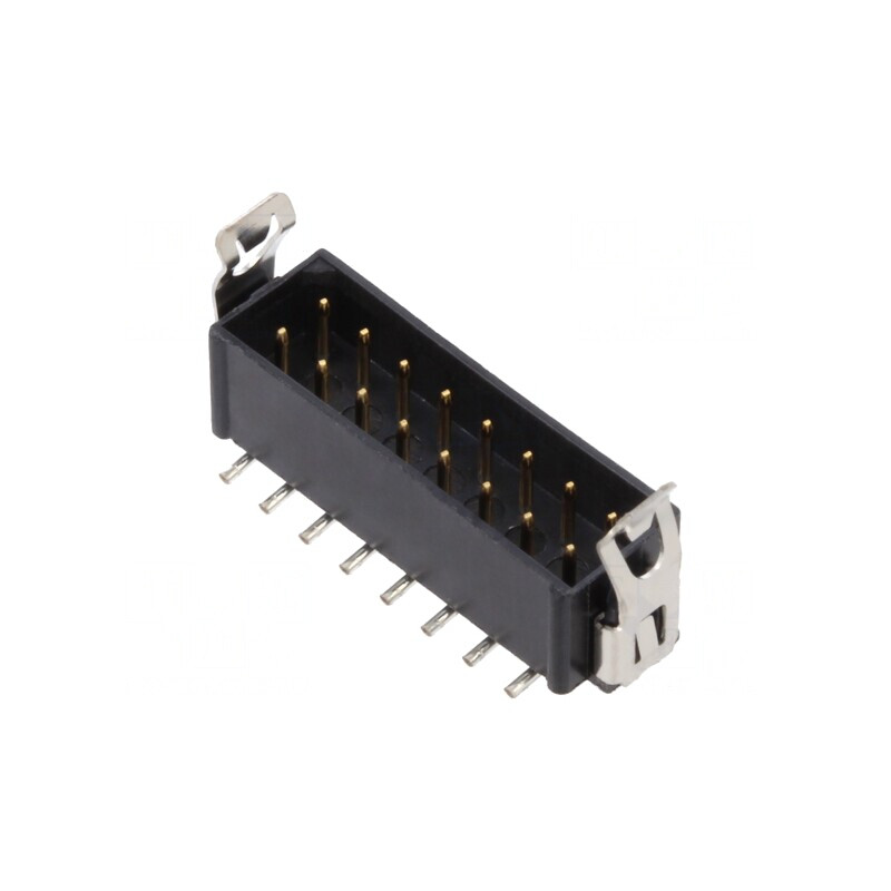 Soclu PCB-cablu/PCB tată 16-PIN 2mm SMT 800V | Electronic-mag.ro | Componente Electronice