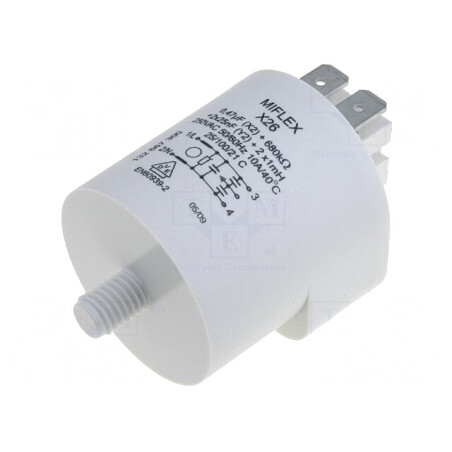 Filtru Anti-Interferențe Alimentare 250V 0.47uF 25nF | Electronic-mag.ro | Componente Electronice