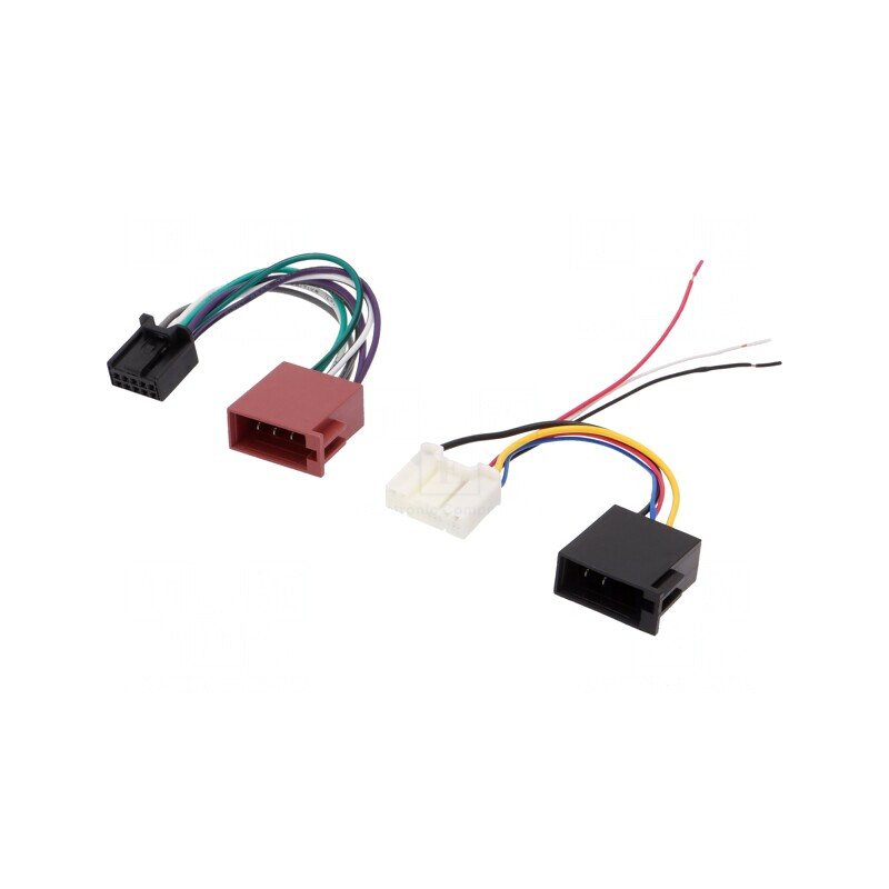 Conector radio ISO pentru Toyota | Electronic-mag.ro | Componente Electronice