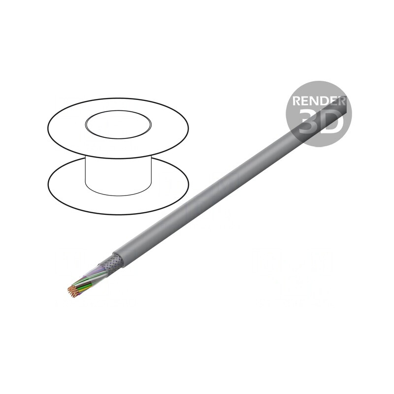 Cablu ecranat LiY-CY 25x0,14mm2 PVC | Electronic-mag.ro | Componente Electronice