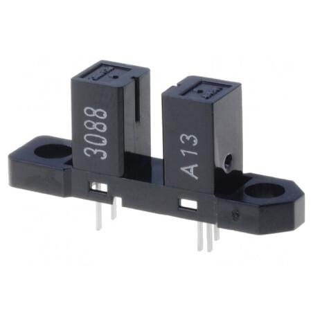 Senzor Fotoelectric Transmițător-Receptor Slot DARK-ON | Electronic-mag.ro | Componente Electronice