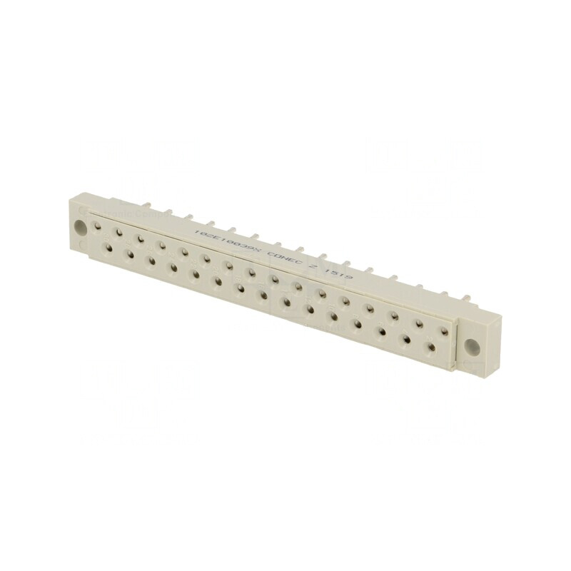 Soclu DIN 41617 mamă 31 pini 2,5mm 4A | Electronic-mag.ro | Componente Electronice