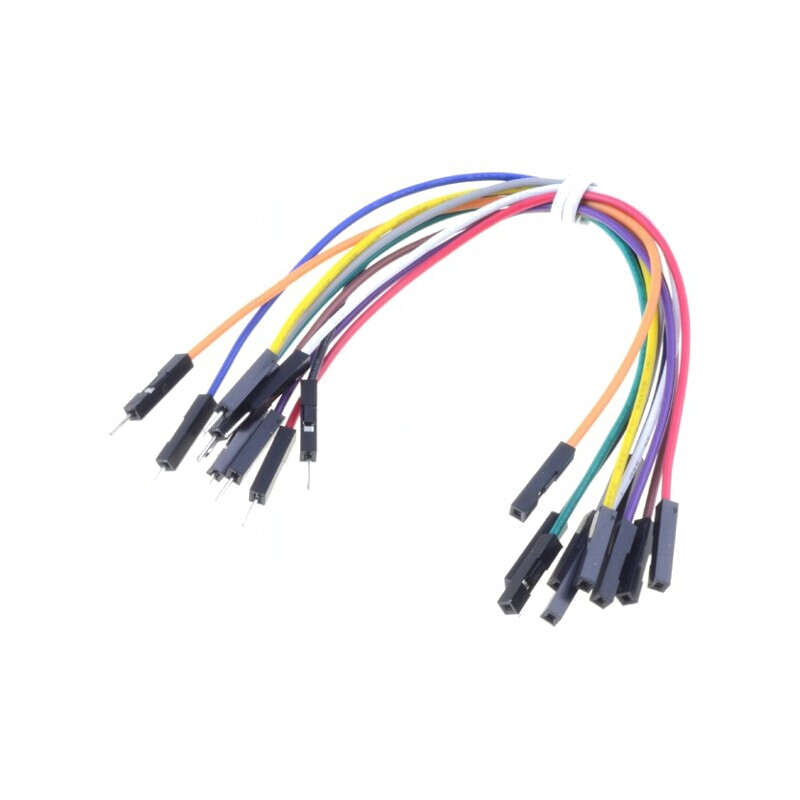 Cablu de Conectare Tată-Mamă 150mm 10 Bucăți | Electronic-mag.ro | Componente Electronice