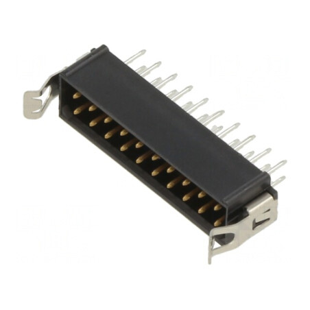 Soclu PCB-cablu Datamate L-Tek 2mm 20 PIN 800V THT | Electronic-mag.ro | Componente Electronice