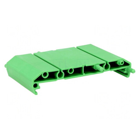 Mâner Verde Poliamidă 77x45mm pentru Șină DIN | Electronic-mag.ro | Componente Electronice