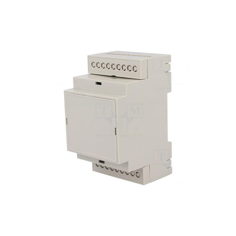 Carcasă pentru Șină DIN ABS Gri 90,2x53,3x57,5mm | Electronic-mag.ro | Componente Electronice