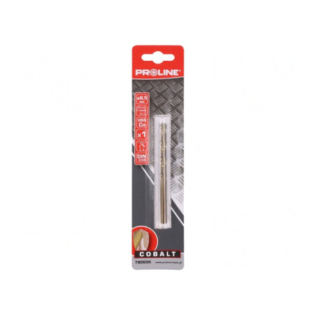Burghiu Metal 6.5mm HSS-Co Cobalt Blister | Electronic-mag.ro | Componente Electronice